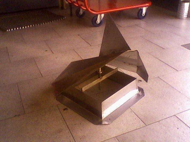 Haan for Braai Chimney - Stainless Steel - Custom Made