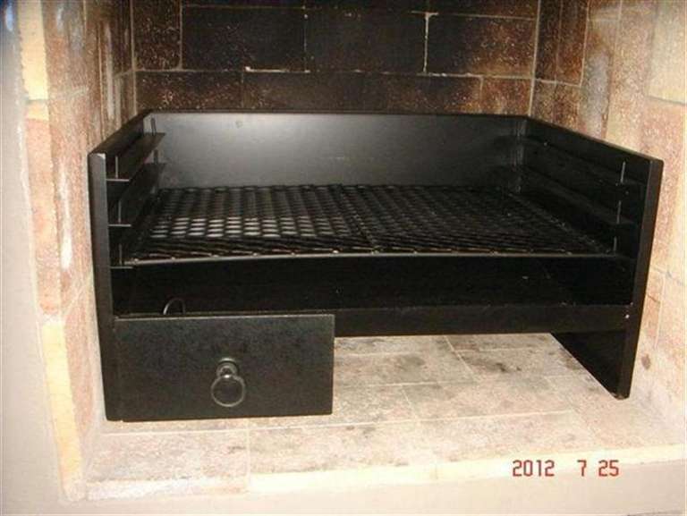Custom Made Braai Insert for Built In Braai