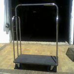 Hotel Luggage Trolley (with Flat Top) Hotel Luggage Trolley