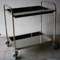Stainless Steel Two Tier Trolley