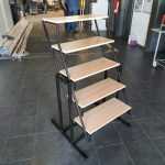Shelf that Transforms into a Table