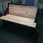 Garden Bench that Transforms into a Picnic Table with Benches