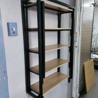 Wall Mounted Shelf that Transforms into a Table