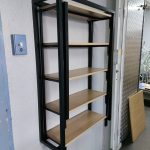 Wall Mounted Shelf that Transforms into a Table